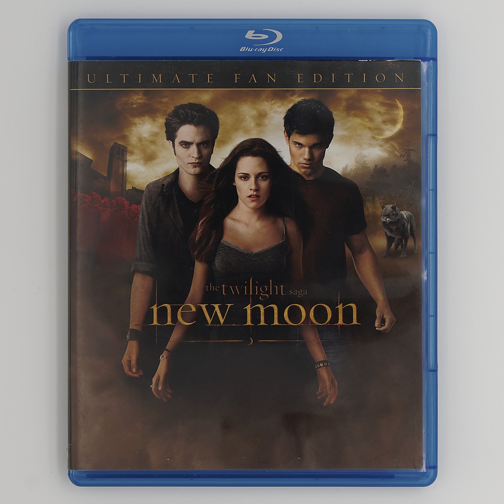 [二手原版][藍光][美版無中文字幕] 暮光之城2：新月 Twilight Saga：New Moon