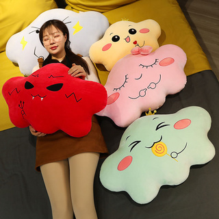 【軟體抱枕 靠墊 午睡枕 交換禮物 生日禮物】雲朵抱枕ins女生靠墊大靠背床上抱枕睡覺枕頭可愛少女心生日禮物