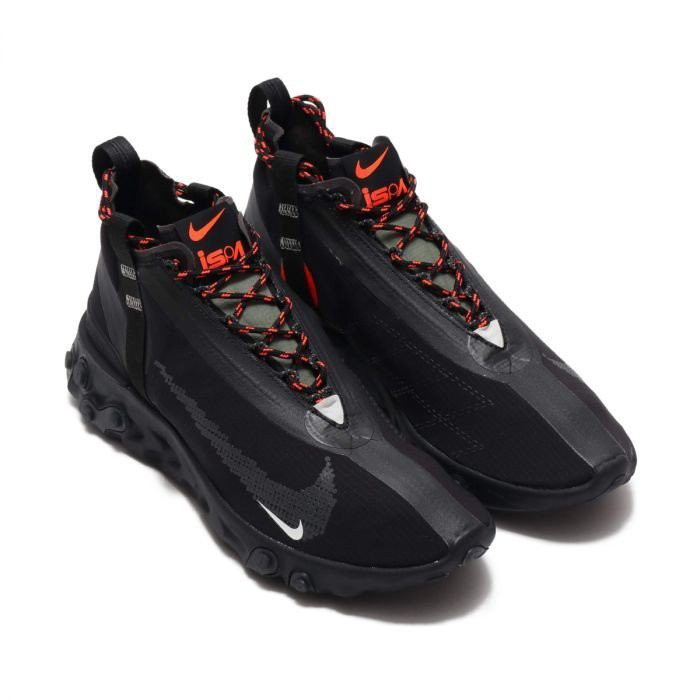 nike react lw wr mid ispa black