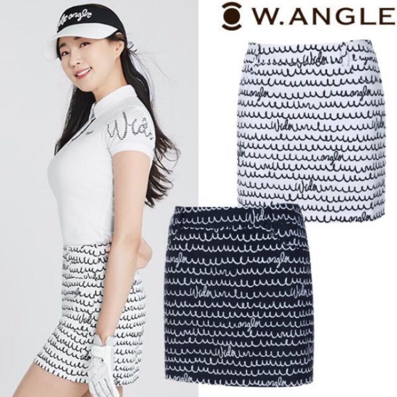 韓國W.angle golf 女性高爾夫秋冬短褲裙