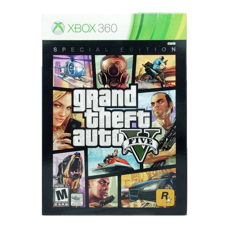 【二手遊戲】XBOX360 俠盜獵車手5 GRAND THEFT AUTO V 5 GTA5 珍藏鐵盒版 中文版 台中