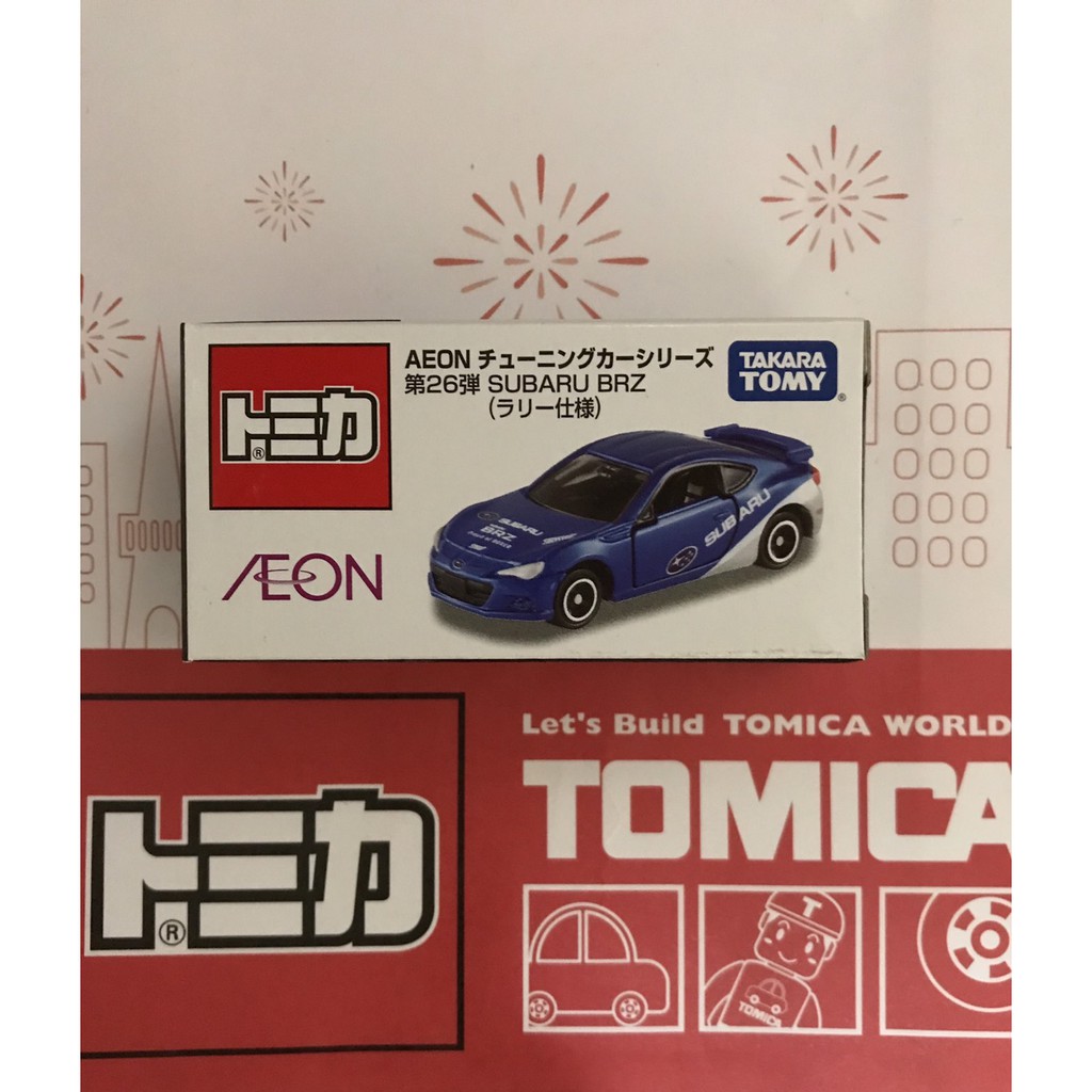 Tomica Aeon 限定第26彈subaru Brz 特注 全新未開 現貨 蝦皮購物