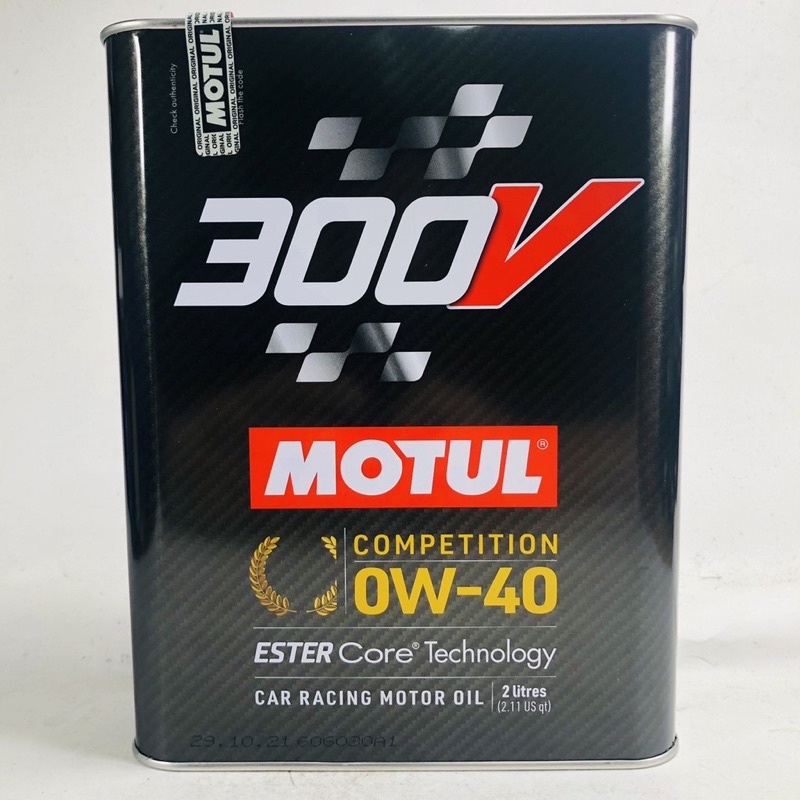 魔特 MOTUL 300V TROPHY 0W-40 2L 雙酯全合成錦標賽競技級機油