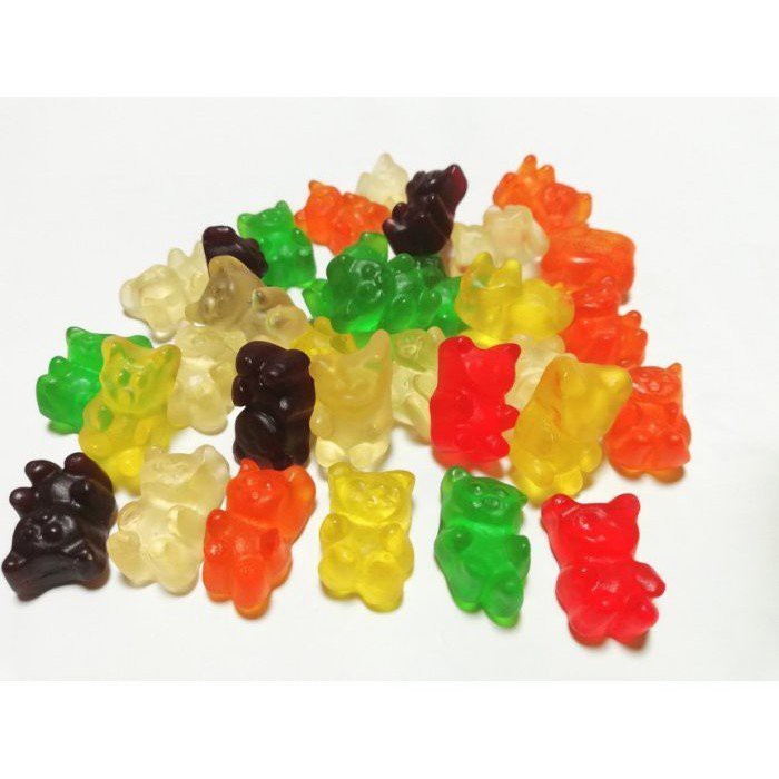 熊軟糖-綜合熊水果軟糖-QQ熊軟糖-1公斤裸裝-烘培 餐飲