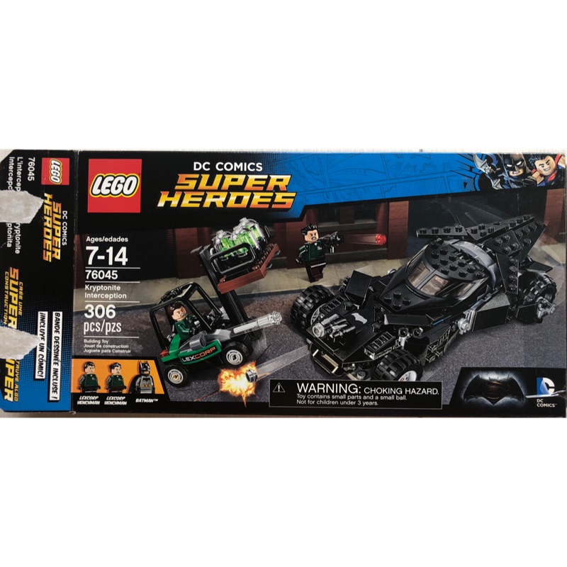 樂高 Lego super hero 超級英雄 蝙蝠俠 76045