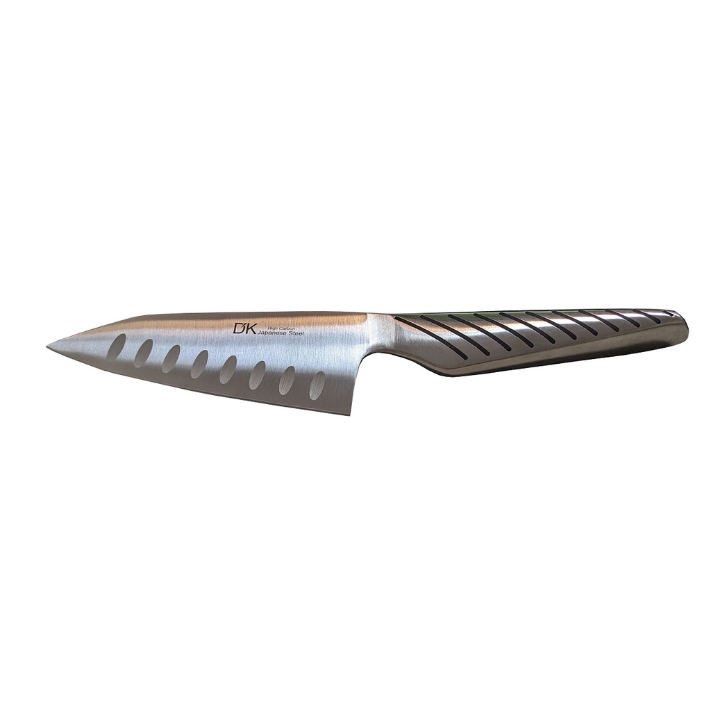 《DK 》日本進口高碳鋼  小萬用料理刀 - 一體成型 防滑握柄 (裸刀無盒，會附刀夾)