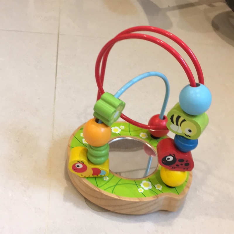 二手Hape嬰幼兒益智玩具開發智力繞珠6-18個月