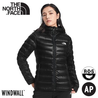 【The North Face 女 800FP 防潑水外套《黑》】4NAJ/保暖連帽外套/防潑水/休閒連帽外套/悠遊山水