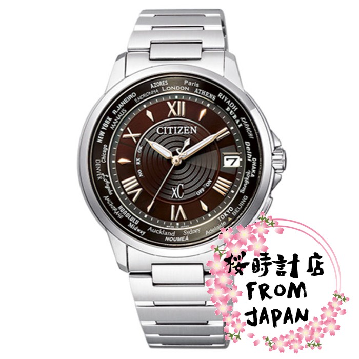 【日本原裝正品】CITIZEN 星辰 XC 太陽能計碼錶 羅馬字盤 情侶限定款 男錶 CB1020-71X
