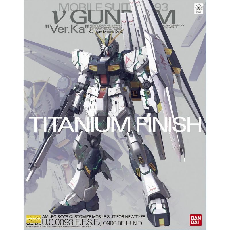 【全新現貨】MG 鈦版 nu鋼彈 牛鋼彈 Ver.ka 可嘉義自取 鈦電鍍 卡版 RX-93 ν鋼彈 卡牛 牛鋼