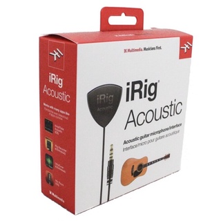 IK Multimedia iRig Acoustic iphone/ipad 木吉他 收音 麥克風 公司貨【宛伶樂器】