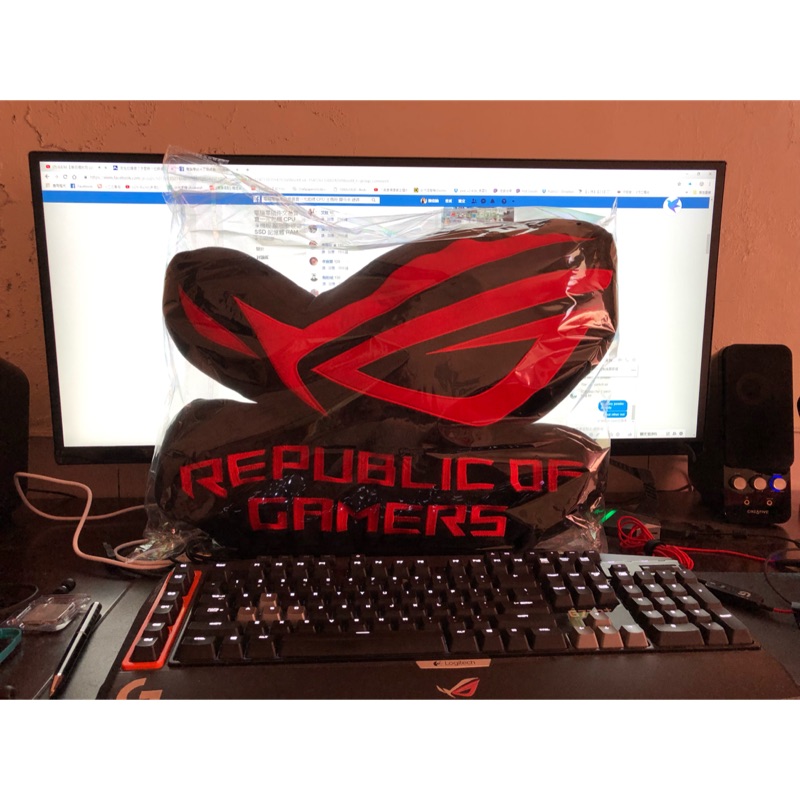 Rog抱枕 蝦皮購物