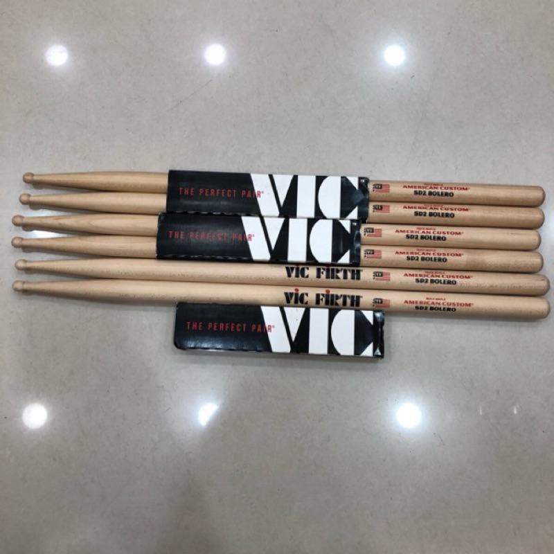 三一樂器 Vic Firth SD2 行徑鼓 小鼓 鼓棒 SD2 Bolero 三雙免運