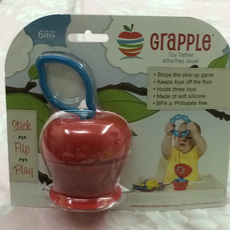 美國Grapple矽膠吸盤 三爪玩具