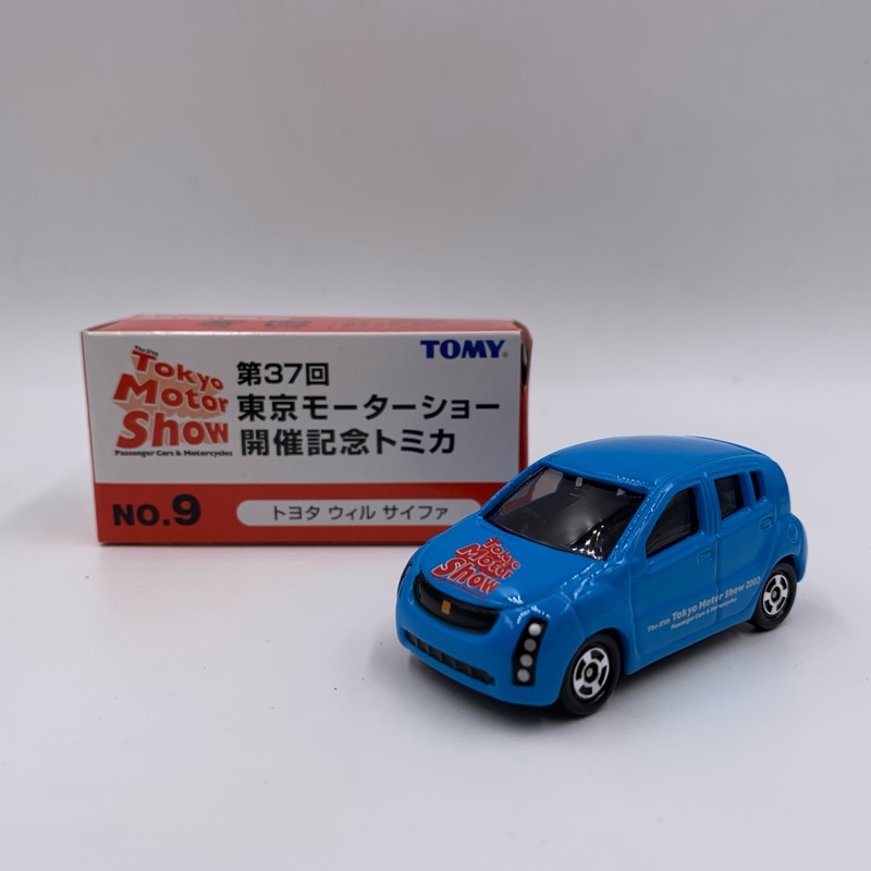 Tomica 東京車展 No.9 TOYOTA WiLL CYPHA 舊藍標