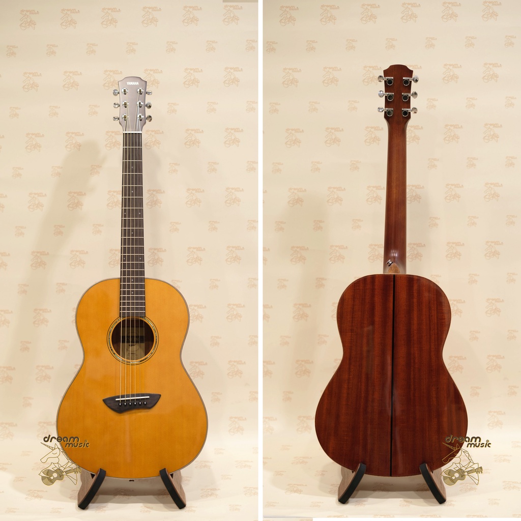 台中 夢想樂器 Yamaha CSF3M 雲杉桃花心 38吋全單 旅行吉他 內建拾音器