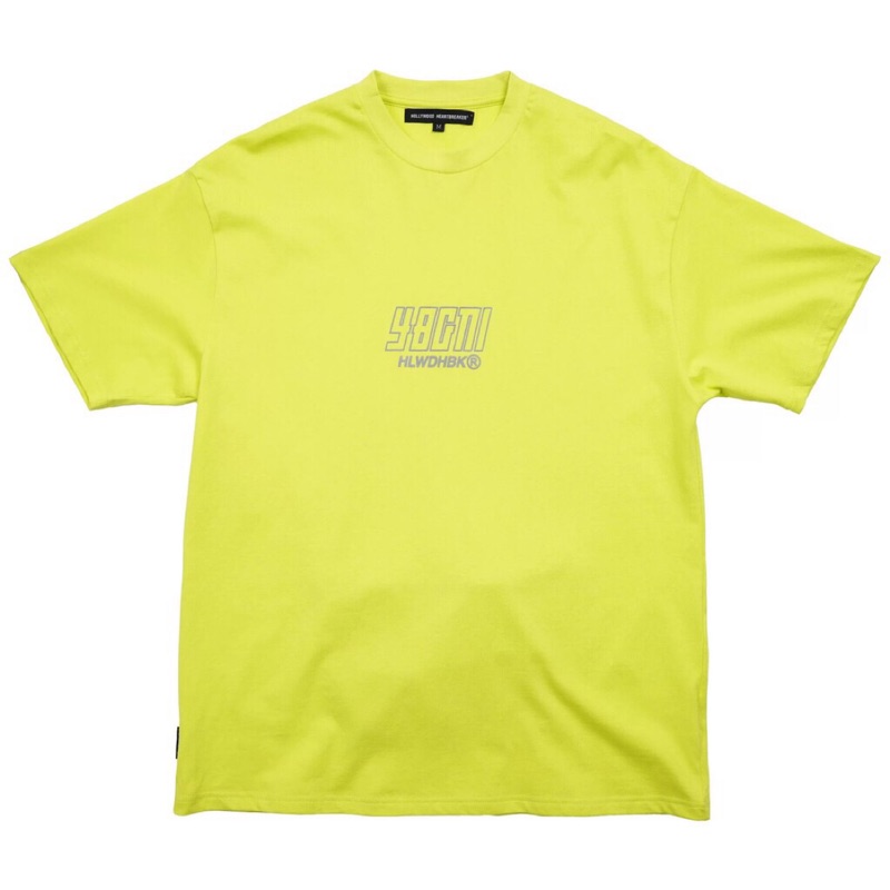 HLWDHBK 周湯豪 短袖T恤 螢光黃3M