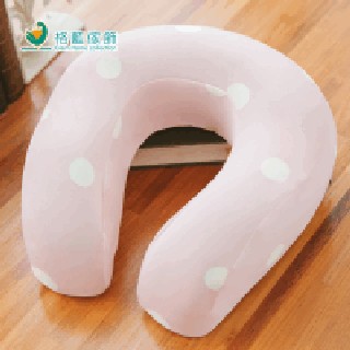 【樂樂生活精品】【格藍傢飾】水玉涼感舒壓護頸枕_升級款 / 草莓粉 免運費!(請看關於我)