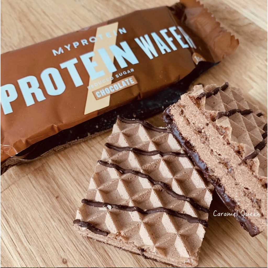 現貨 🇬🇧 Myprotein crispy wafers 高蛋白 威化餅乾 威化餅 健身 補給 能量棒