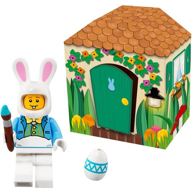 LEGO 樂高 5005249 節慶系列 Easter Minifigure 復活節 兔子人 兔子小屋 彩蛋