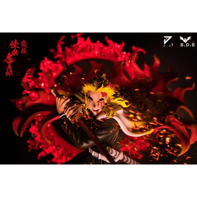 男女兼用 Sxgスタジオ 鬼滅の刃 Gkフィギュア 塗裝済完成品 炎柱 煉獄杏寿郎 フィギュア Hesperiavet Com