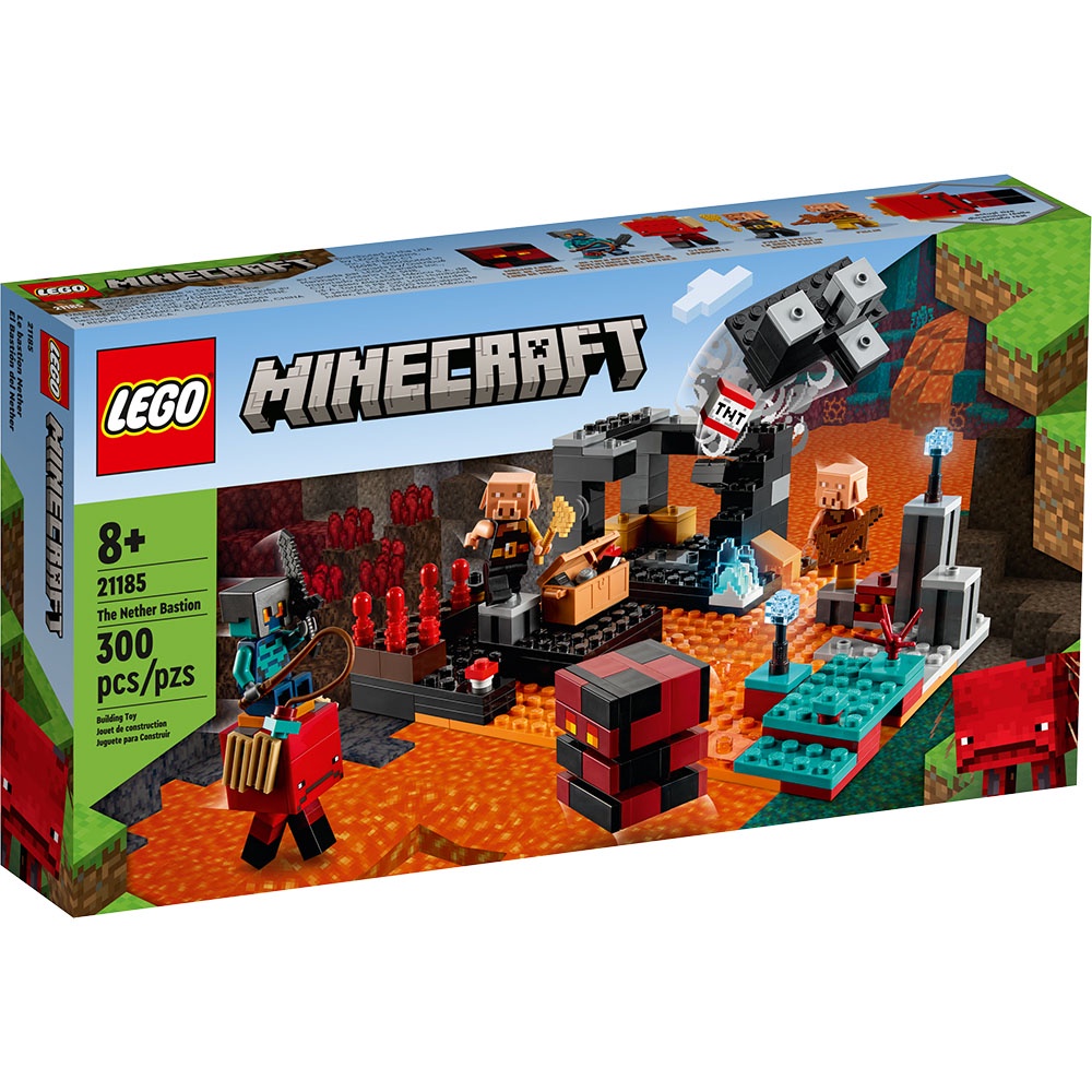 LEGO樂高 LT21185下界堡壘2022 _Minecraft創世神
