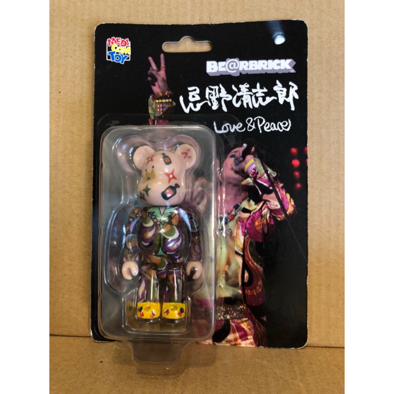 新品★ベアブリック 忌野清志郎 ★ヒトハタウサギ 100% &amp; 400%★ Amazon.co.jp: メディコムトイ R@BBRICK 忌野清志郎
