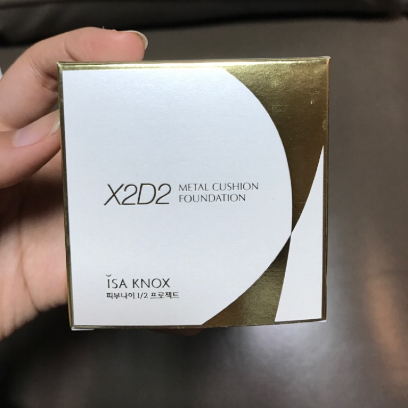 ISA KNOX  X2D2聚光燈金屬氣墊粉餅 補充包 #21亮膚色