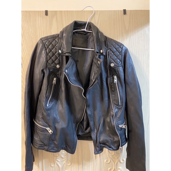 全新轉賣，allsaints 皮衣 。UK8