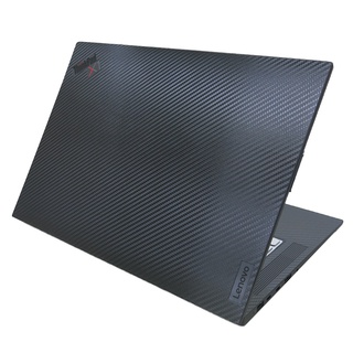 【Ezstick】Lenovo ThinkPad X1 Extreme Gen4 X1E 黑色 卡夢紋 機身貼