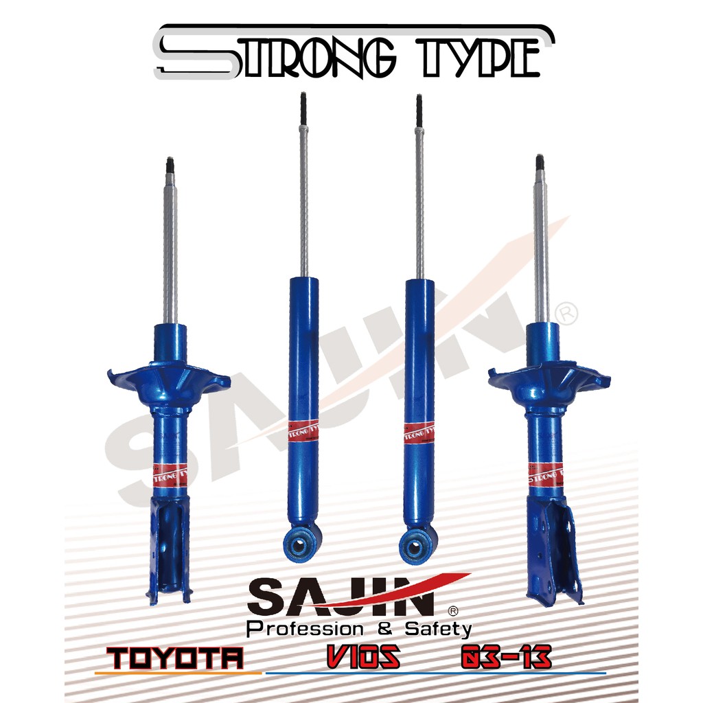 TOYOTA  VIOS  03-13  / SAJIN Strong Type 原廠型阻尼加強避震器