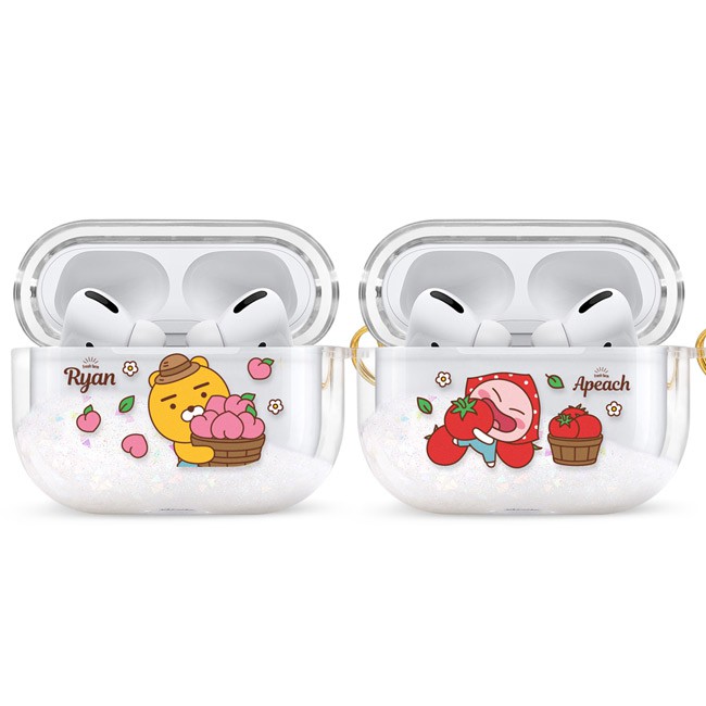 GARMMA 永橙 LINE FRIENDS AirPods PRO 藍芽耳機流沙保護套 台灣公司貨【魔力電玩】