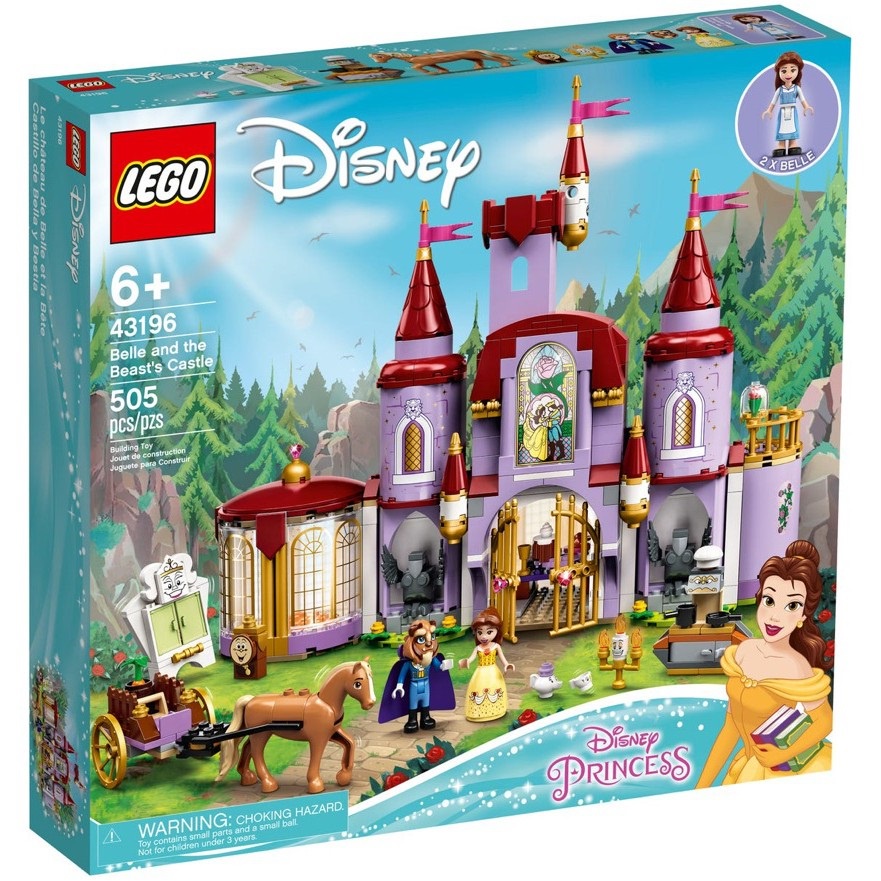 【宅媽科學玩具】LEGO 43196 美女與野獸城堡