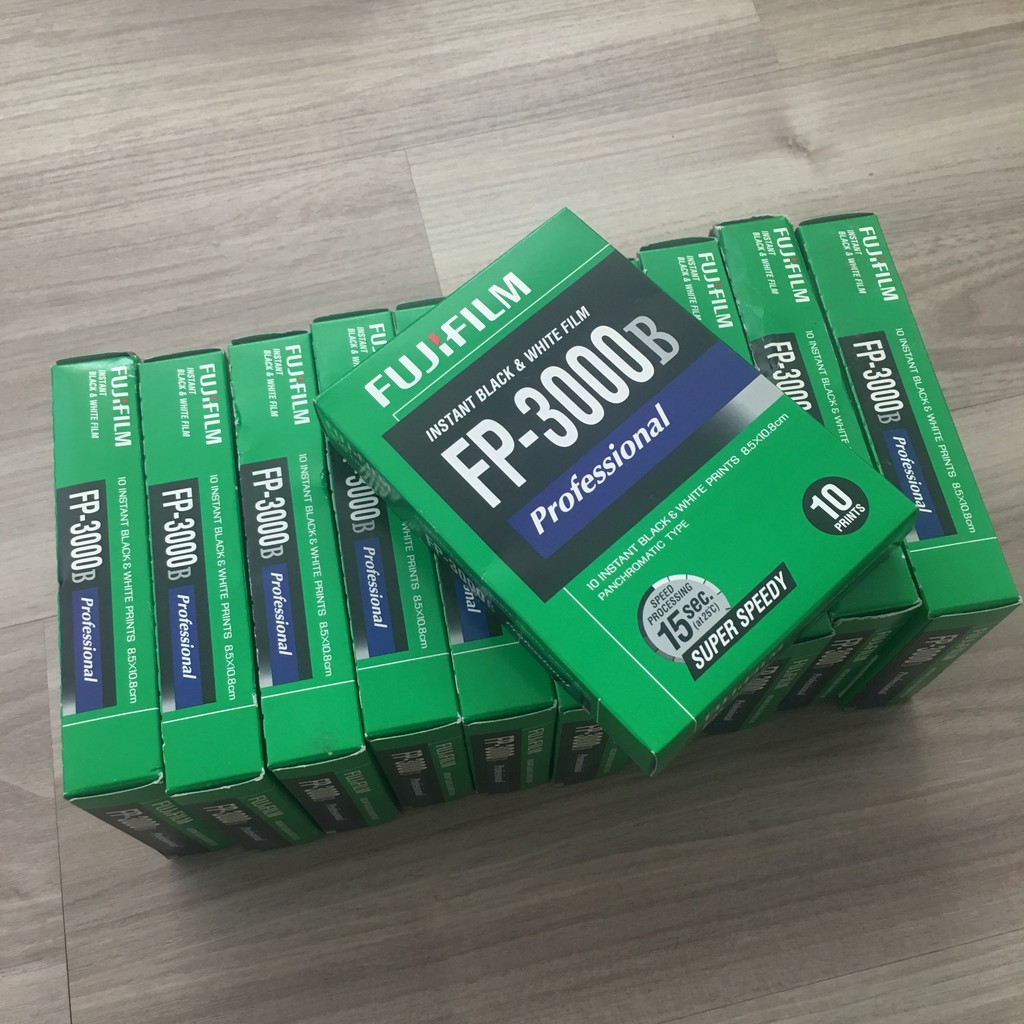 【良品の市集】現貨 Fujifilm FP-3000b 黑白撕拉片 (最後4盒)