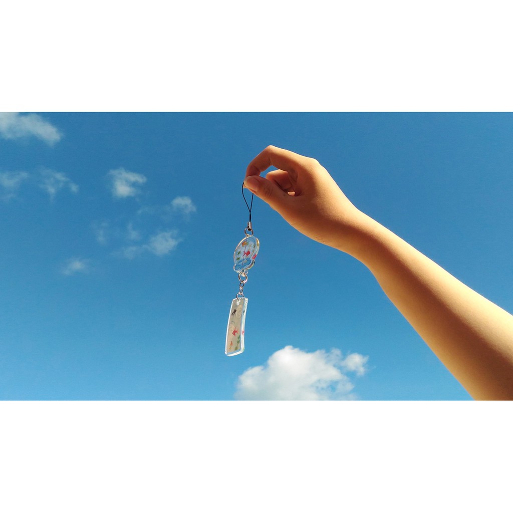 金魚風鈴透明壓克力吊飾 蝦皮購物