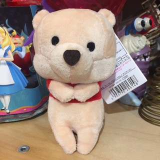 〔CONCENT雜貨屋〕 坐姿維尼布偶吊飾