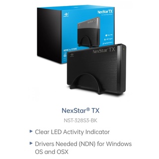 凡達克NexStarTX 3.5吋外接硬碟盒