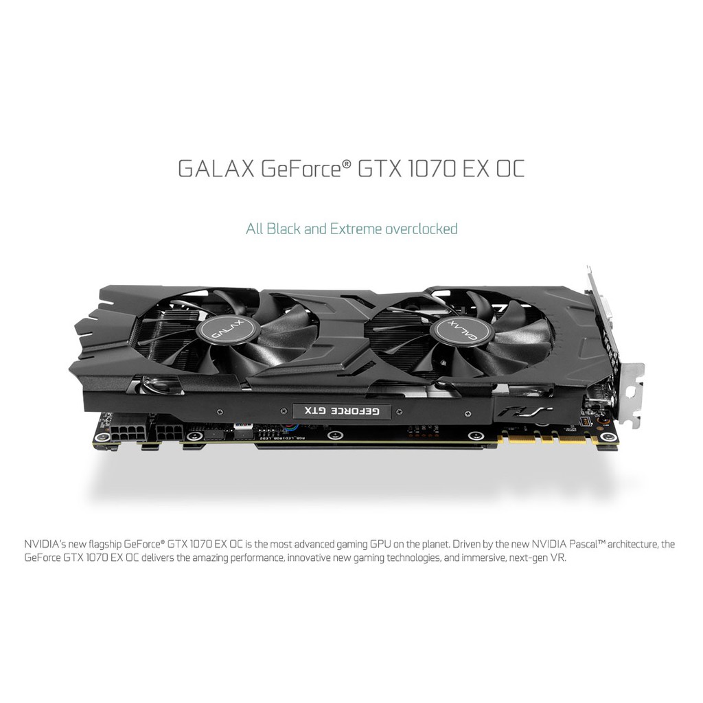GALAX GeForce® GTX 1070 EXOC 8G