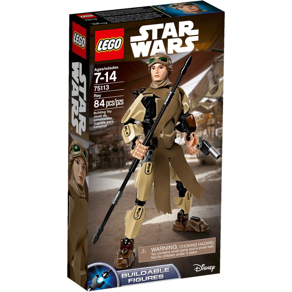 75113【LEGO 樂高積木】星際大戰 組裝戰士系列-Rey