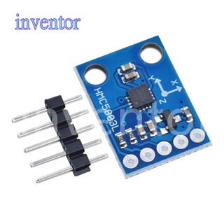 Gy-273 3V-5V HMC5883L 三軸羅盤磁力計傳感器模組 Arduino 三軸磁場模組