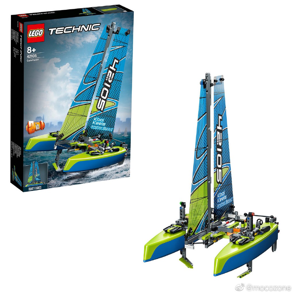 現貨 LEGO 樂高 42105 Technic 科技系列 雙體帆船 全新未拆 公司貨