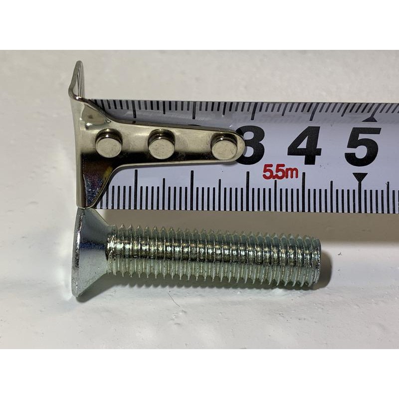 電鍍 鍍鋅 M10*45 皿頭十字 機械牙螺絲 牙規1.5 沙拉頭 單支