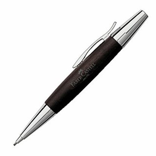 Faber-Castell E-MOTION系列 1.4B 梨木亮面旋轉鉛筆(深褐色)138381