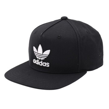 愛迪達Adidas Originals 電繡三葉草棒球帽老帽帽子黑色潮流穿搭BK7324 蝦皮購物