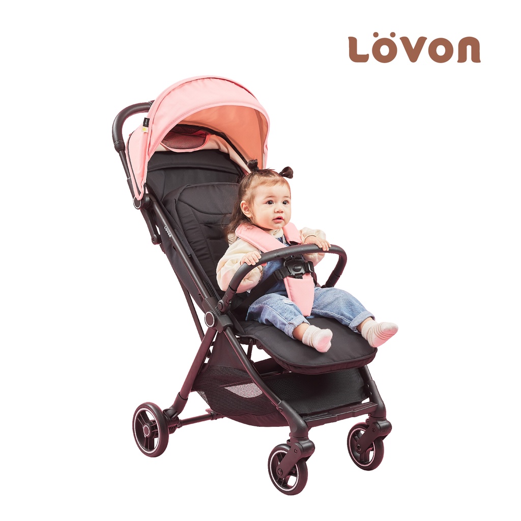 【LOVON】MAGIC PLUS+ 自動秒收嬰兒推車 | 不用彎腰即可秒收的推車