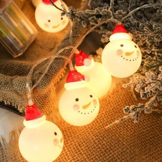 3公尺 雪人 造型燈 (20顆) 布置燈 聖誕燈 LED 聖誕節燈串 聖誕燈飾 燈條 聖誕樹 【M440017】