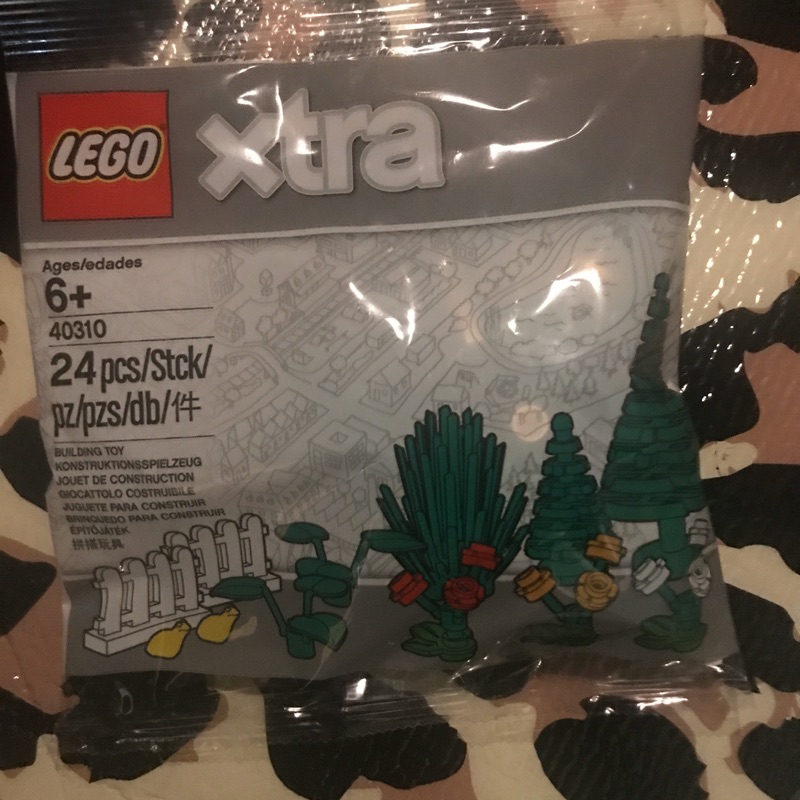 樂高 40310 植物 補充包 花 樹 台北市可面交 LEGO polybag xtra 積木 體驗包 正版 現貨