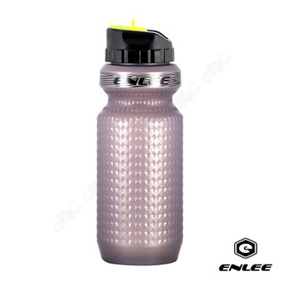 ENLEE-自行車BPA-Free水壺：防滲漏噴射嘴運動水瓶 650ml單車吸管水杯 腳踏車吸嘴飲料杯 5號PP塑膠瓶