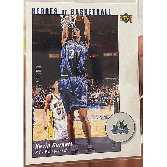 NBA 球員卡 Kevin Garnett 2002-03 UDA Heroes of Basketball #KG4