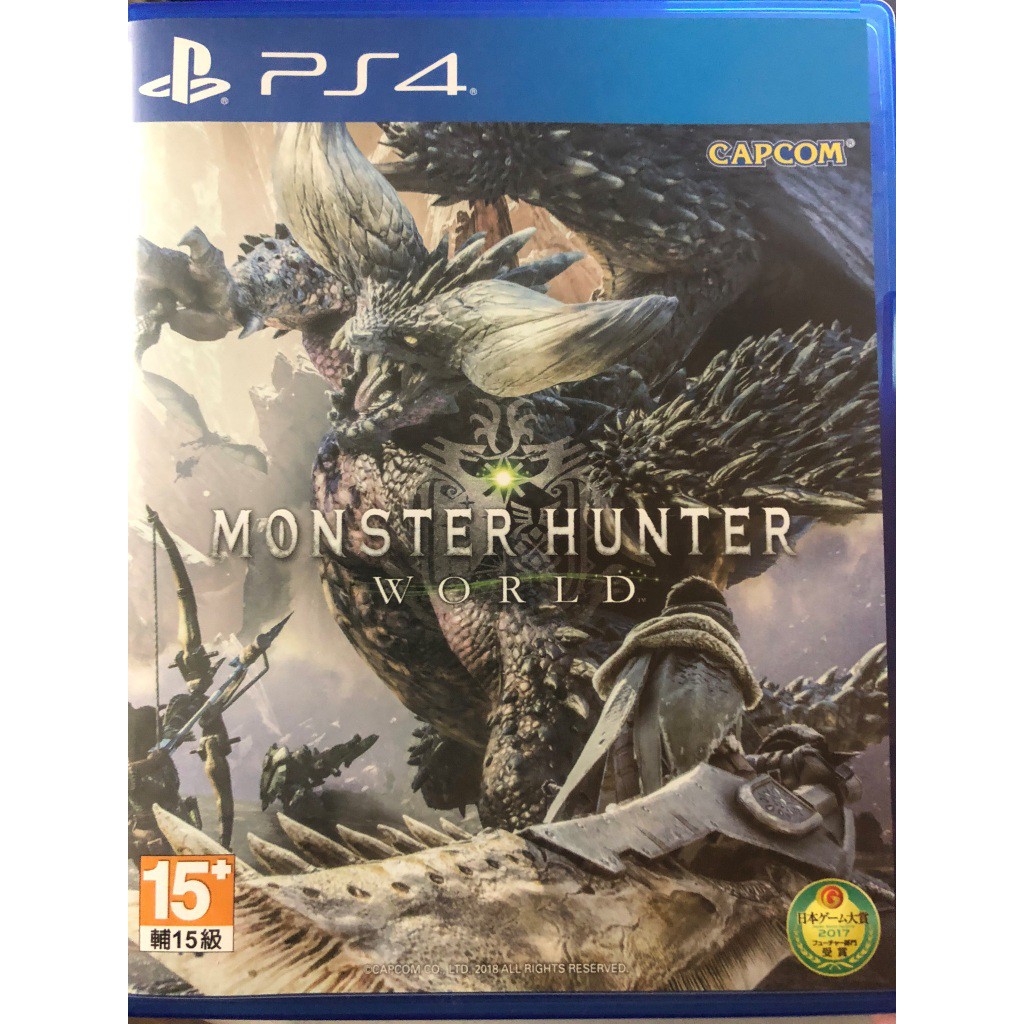 PS4 MHW 魔物獵人世界 二手